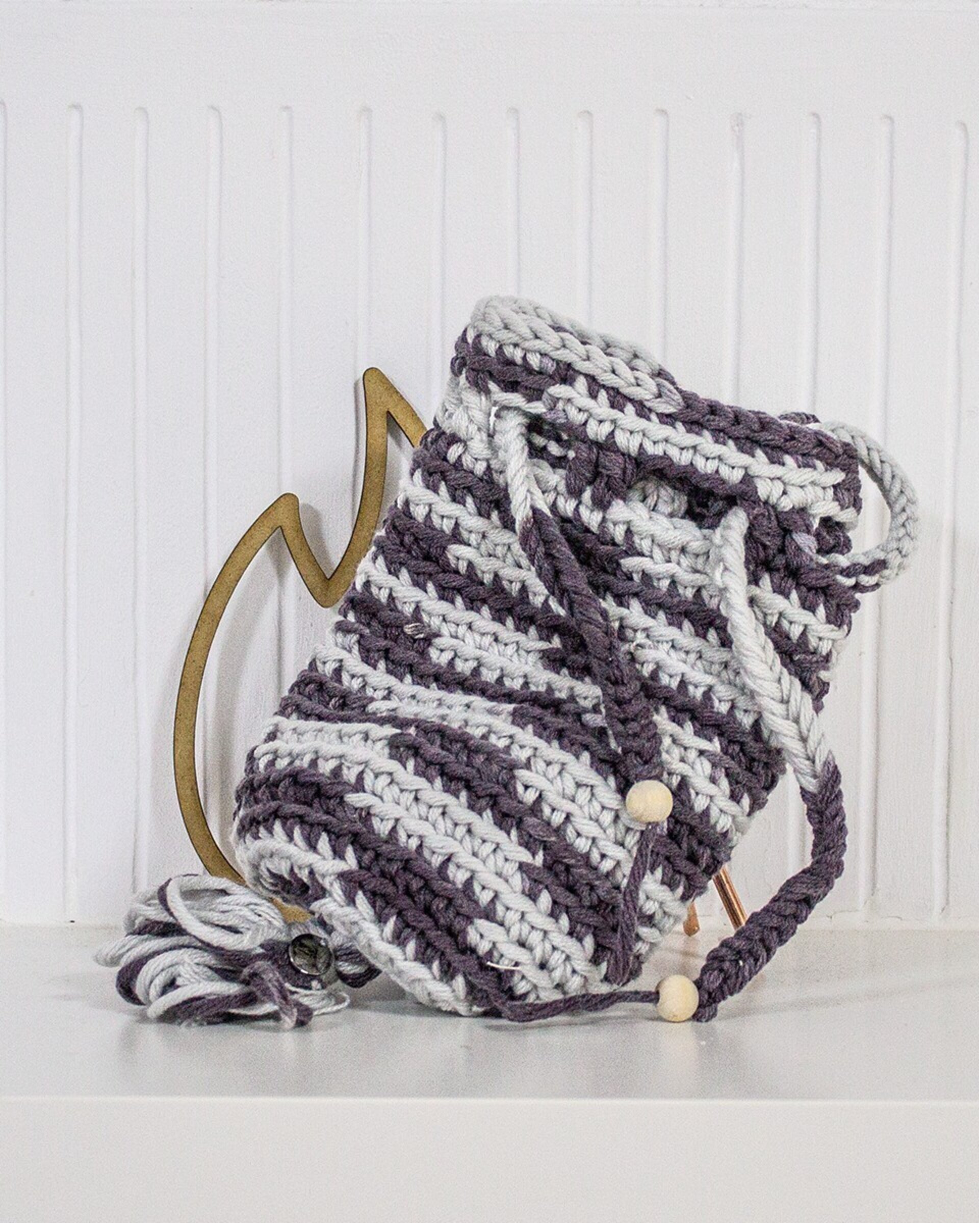 Realera Artesanal de Lana rústica - 8