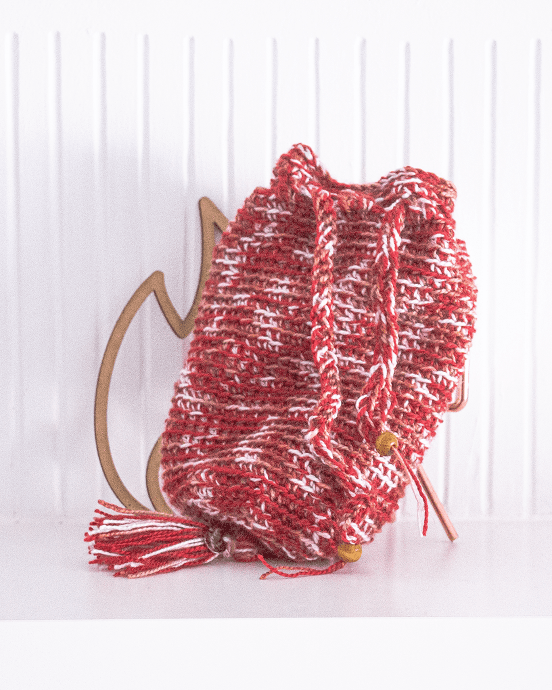 Realera Artesanal de Lana Perlé colores vivos - 18