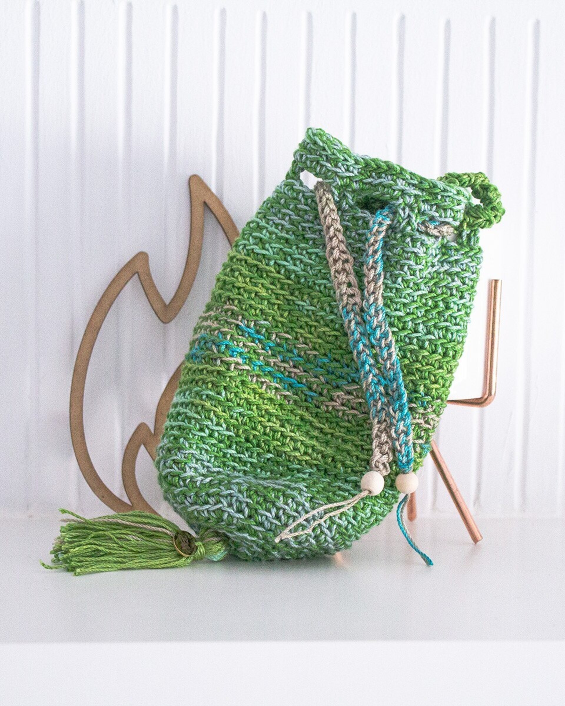 Realera Artesanal de Lana Perlé colores vivos - 21