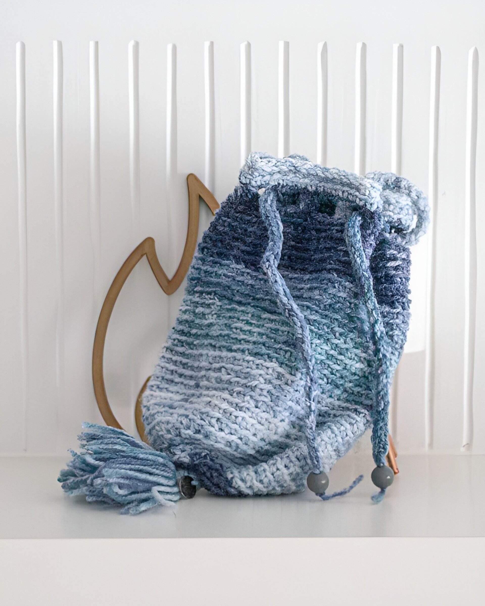 Realera Artesanal de Lana Perlé colores vivos - 22