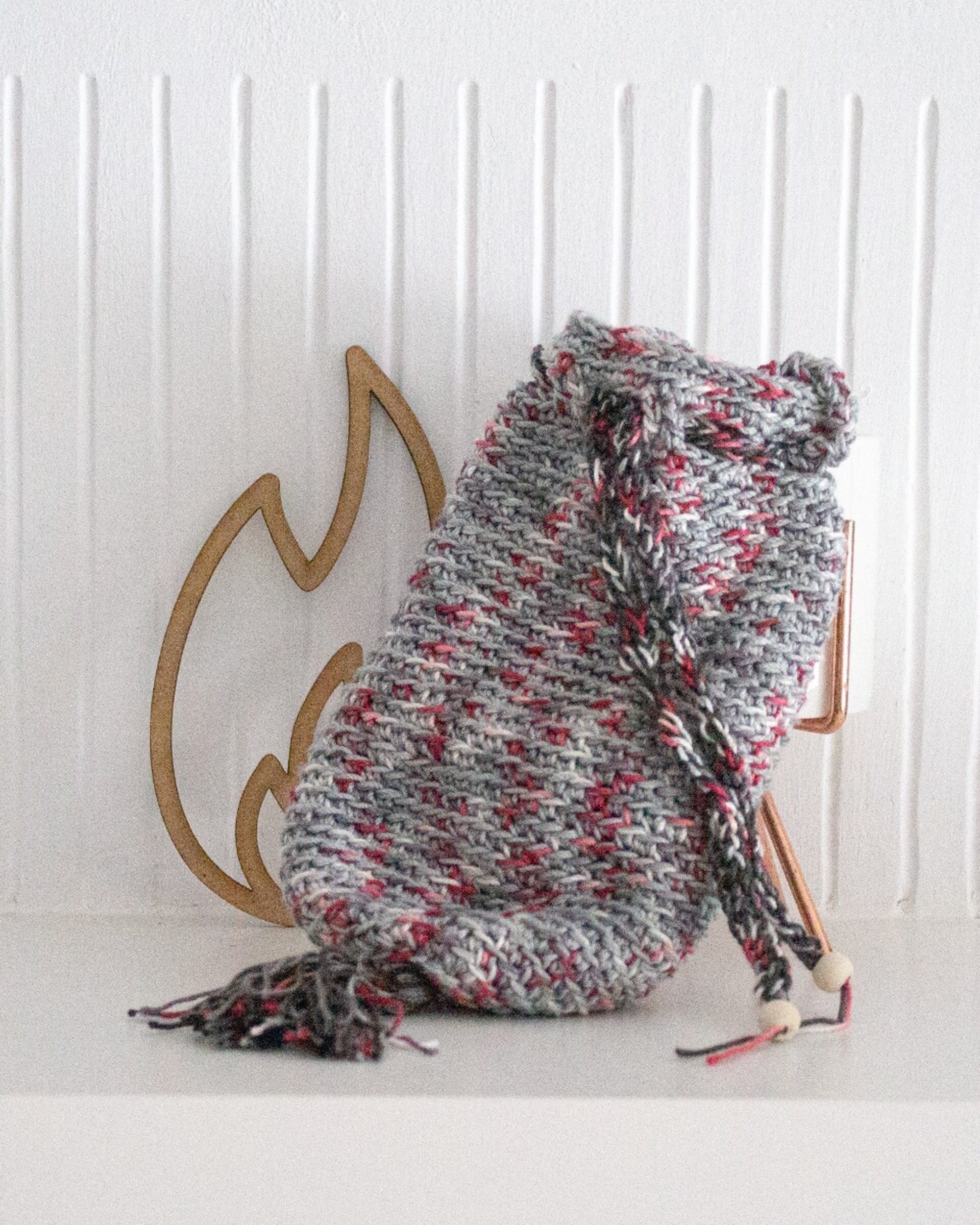 Realera Artesanal de Lana Perlé colores vivos - 4